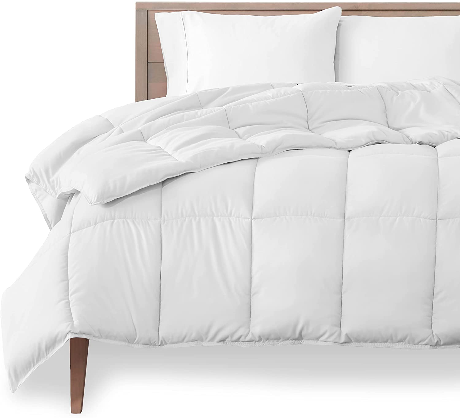 Price:$51.99  Home Duvet Insert Comforter - Queen Size - Goose Down Alternative - Ultra-Soft - Premium 1800 Series - All Season Warmth - Bedding Comforter (Queen, White) : Home & Kitchen
