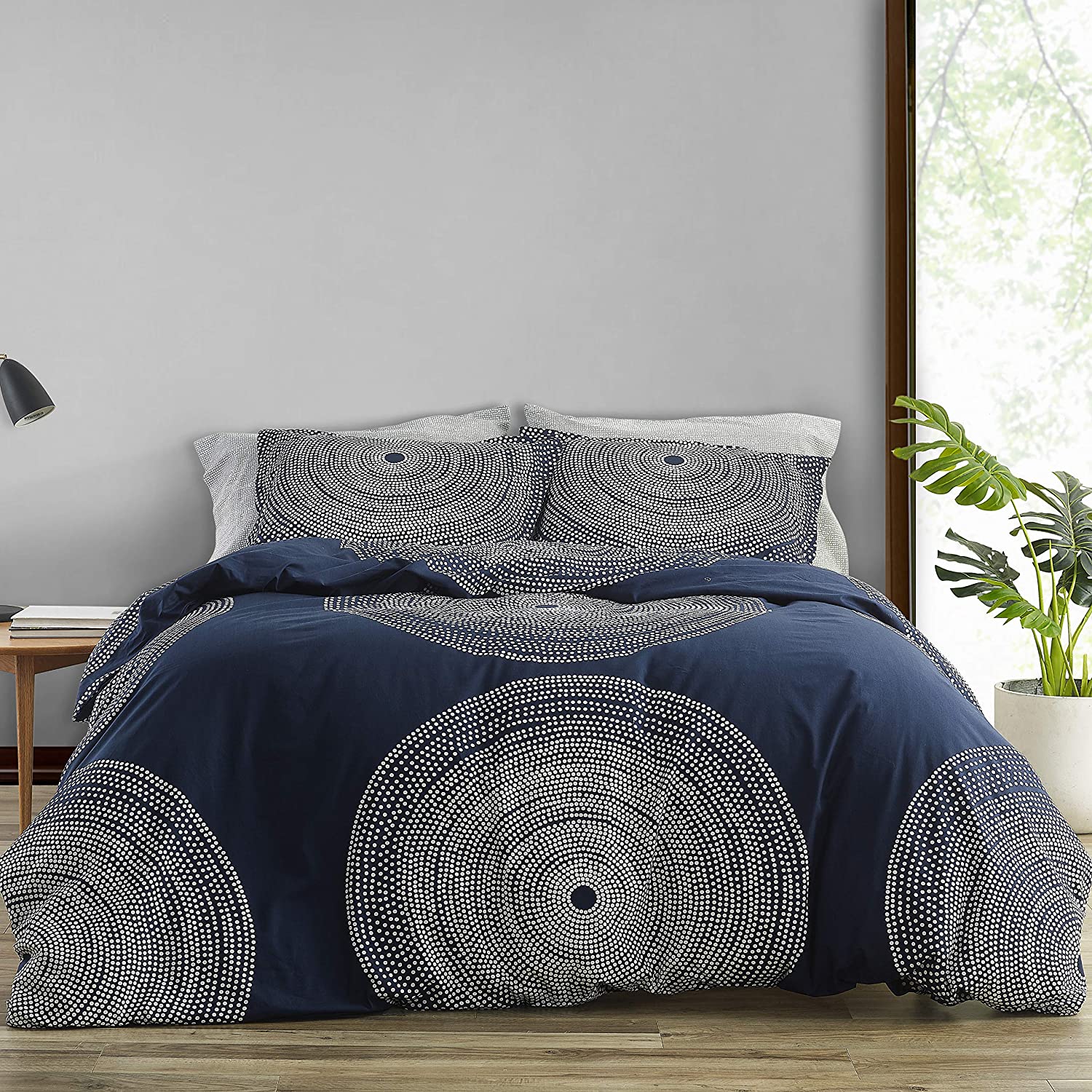 Price:$149.99  221439 Fokus Duvet Cover Set, Twin, Navy : Home & Kitchen