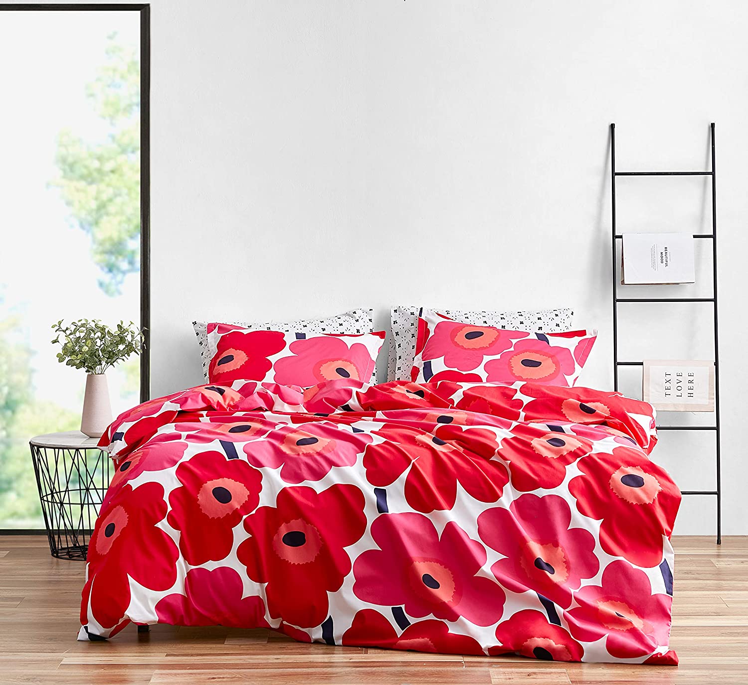 Price:$100.91  221454 Unikko Duvet Cover Set Red, Twin : Everything Else