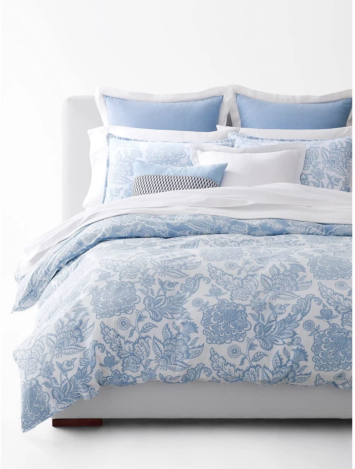 Price:$165.00  Lauren King Size Joanna Floral Duvet Cover Set Cotton Multi Color : Home & Kitchen