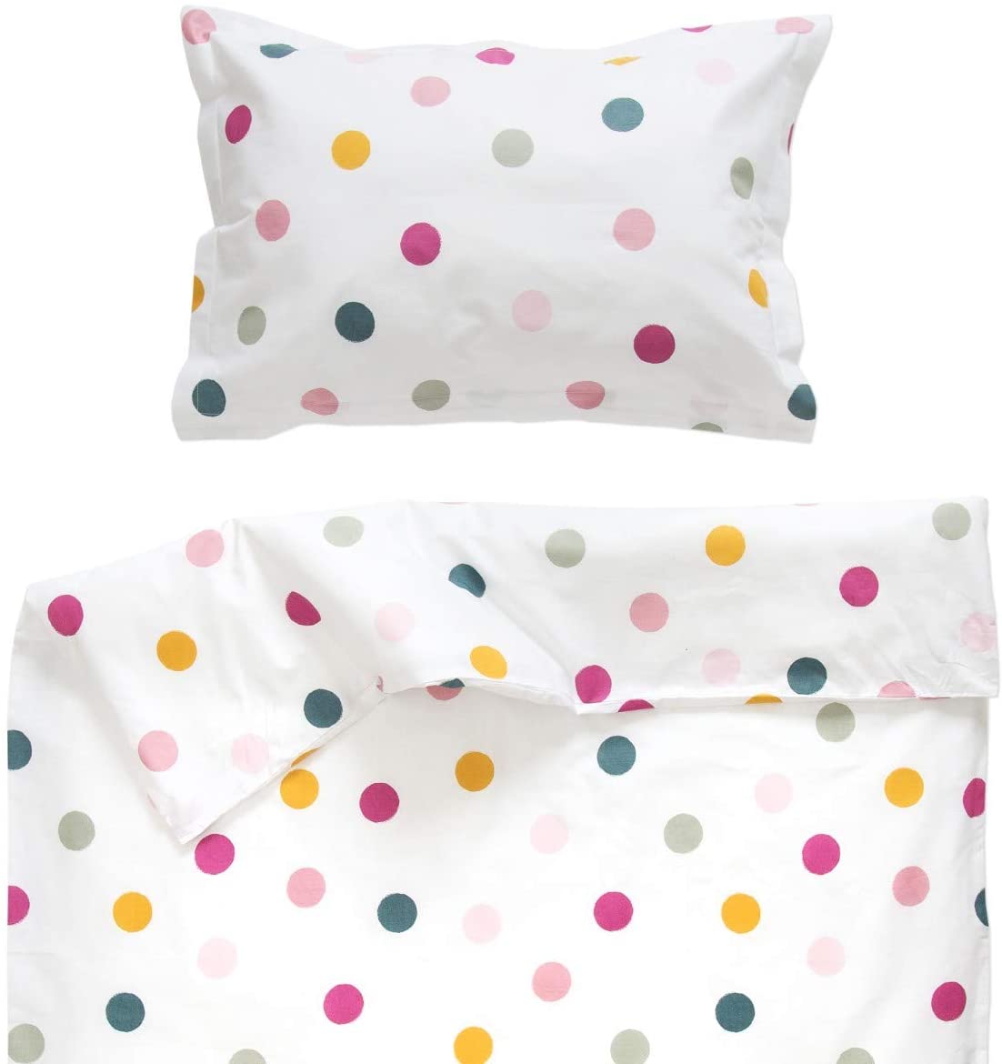 Price:$29.74  – Pati'Chou Baby cot / Crib 100% Cotton (Duvet Cover 39"x 53" & Pillow Case 16"x 23") Nursery Bedding Set : Baby