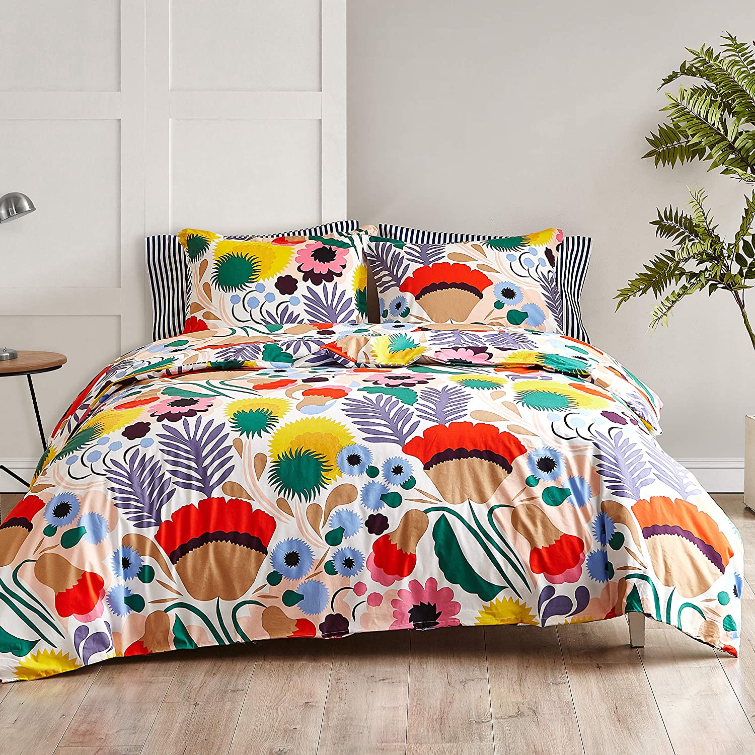 Price:$179.99  221435 Ojakellukka Duvet Cover Set, King, Multi : Home & Kitchen