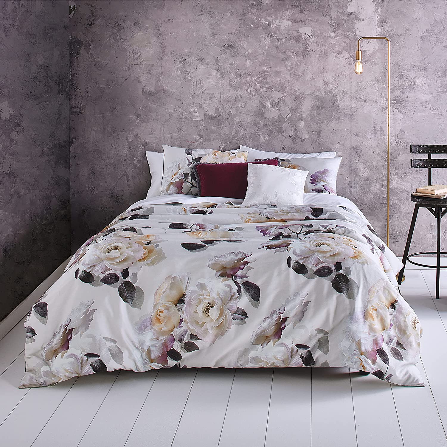 Price:$156.07  Baker Bouquet Duvet Set, Full/Queen, Cream : Everything Else