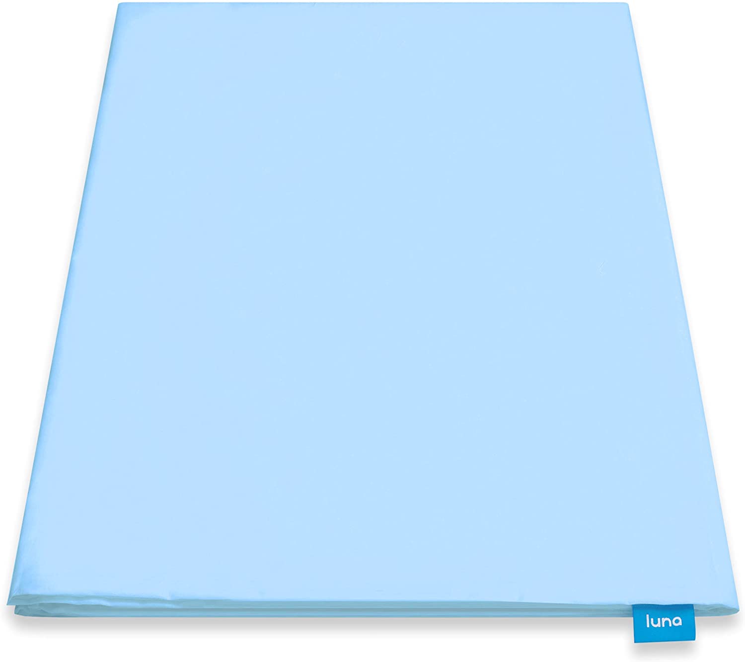 Price:$42.99  Removable Duvet Cover for Weighted Blanket - 80x87 - King Size - Oeko-Tex Cooling Cotton - Machine Washable & 8 Ties for Secure Fastening - Designed in USA - Light Blue : Home & Kitchen
