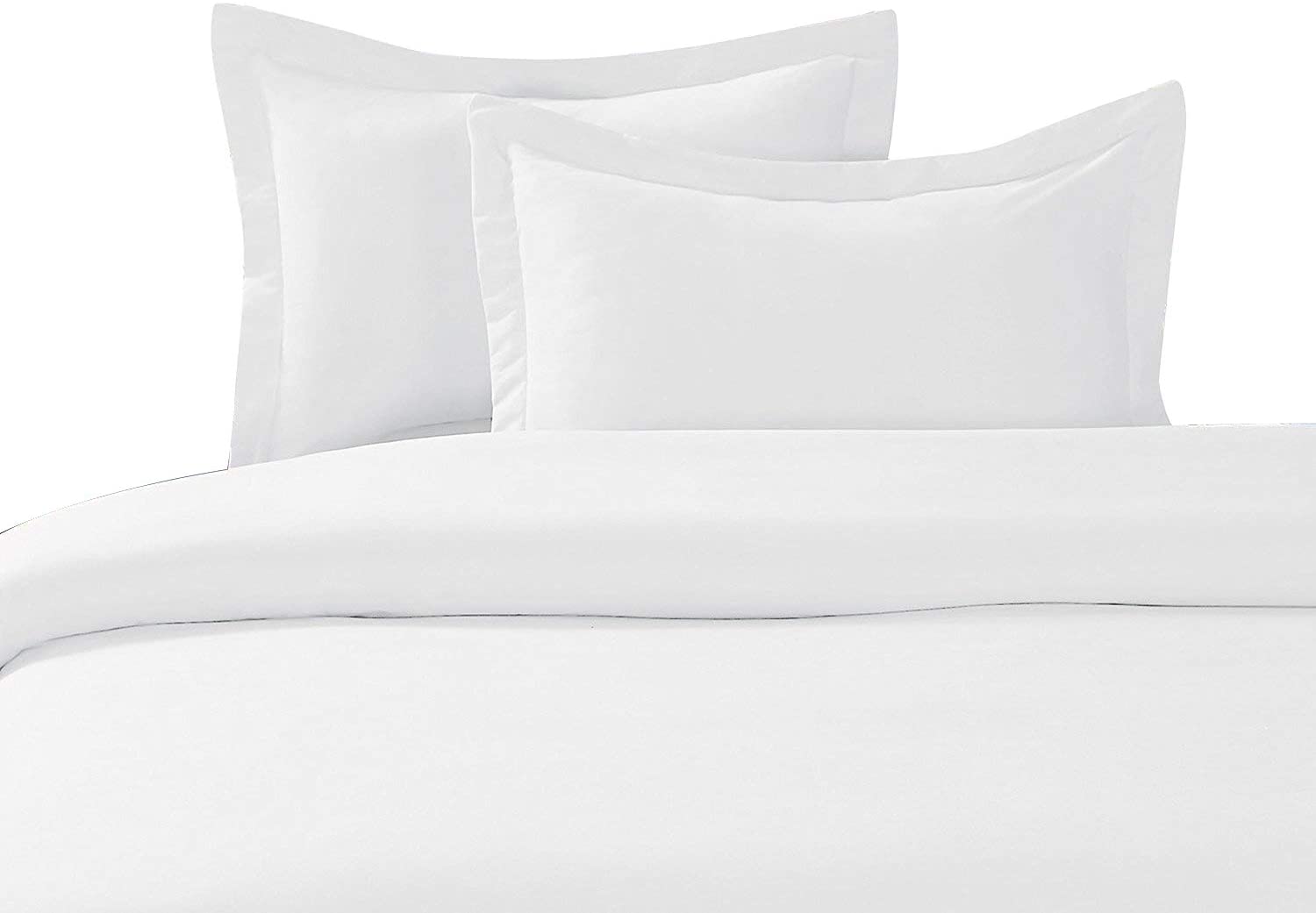 Price:$47.99  600-Thread-Count Egyptian Cotton Duvet Cover Set - Full/Queen, White Solid : Home & Kitchen