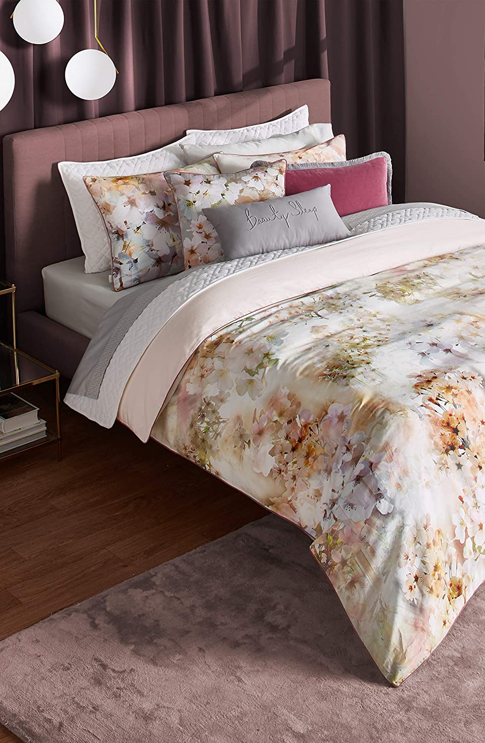 Price:$191.41  Baker Vanilla Duvet Set, King, White : Home & Kitchen