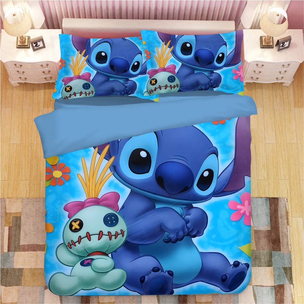 Price:$66.99  3D Duvet Cover Printed Anime Cartoon Bedding Sets with 3 Pieces 1 Duvet Cover 2 Pillowcases, Best Gift for Kids, Full : Home & Kitchen