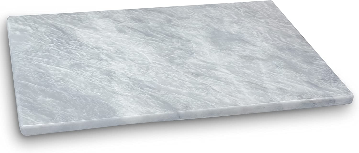 Price:$49.99  Luxury White Marble cutting board, Best cheese - Pastry board and dough rolling Tray for Kitchen & Housewarming Gifts.: Home & Kitchen