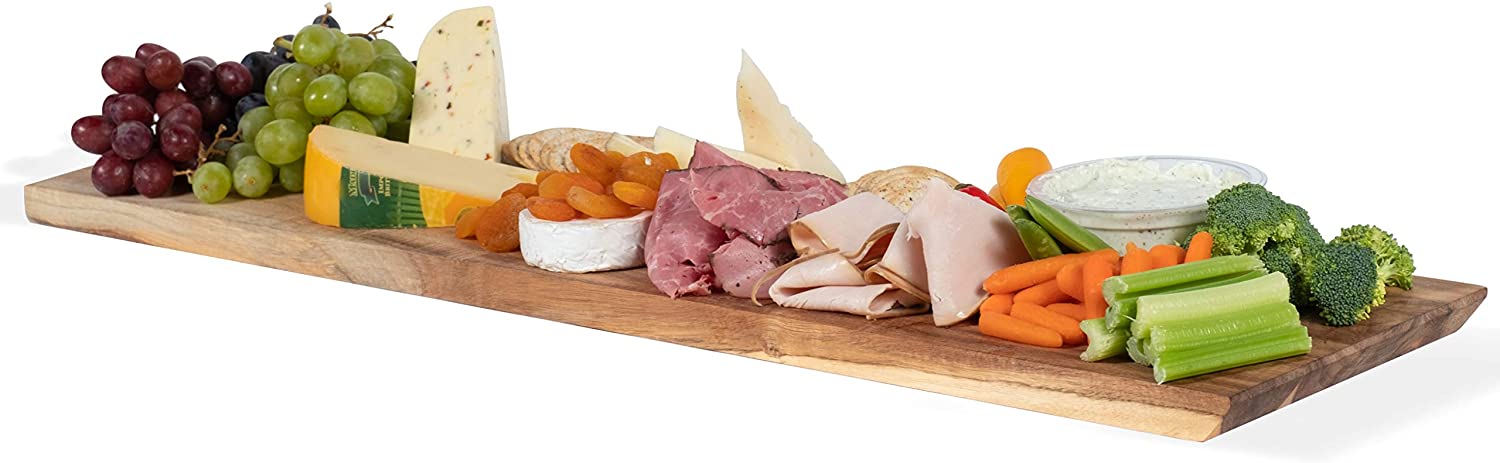 Price:$49.99  Maggio Charcuterie Board & Wood Cutting Board Wall Mountable and Table Top Kitchen Decor Acacia Wood: Home & Kitchen