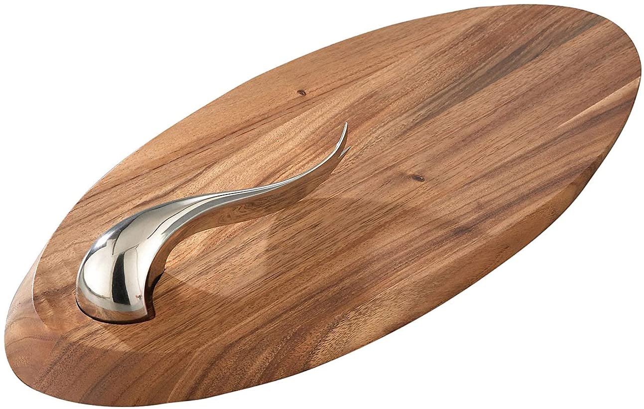 Price:$88.91  Swoop Cheese Board with Knife: Cutting Boards: Home & Kitchen