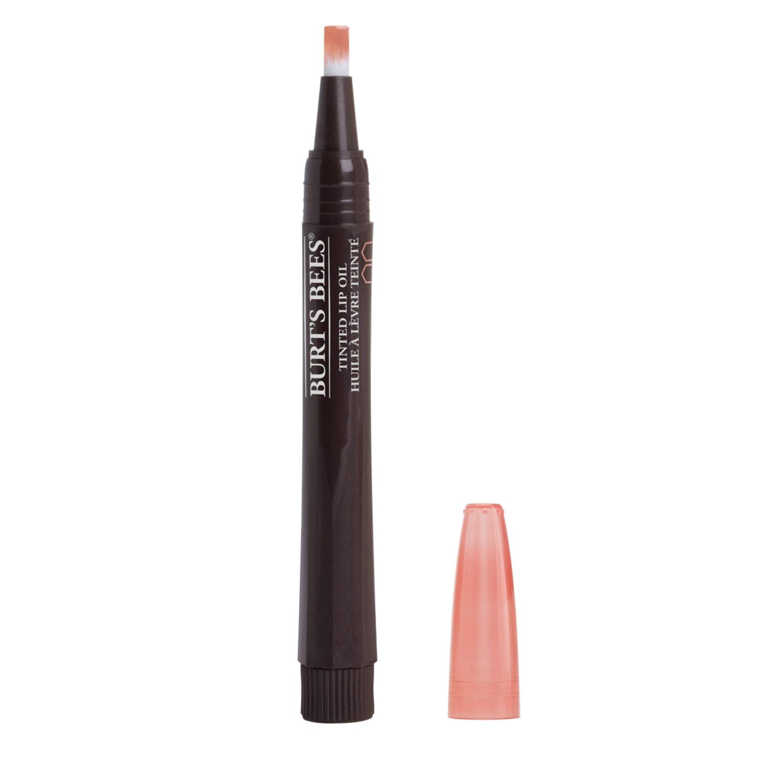 Price:$3.95 Burt's Bees 100 % Natural Moisturizing Tinted Lip Oil, Caramel Cloud - 1 Pen