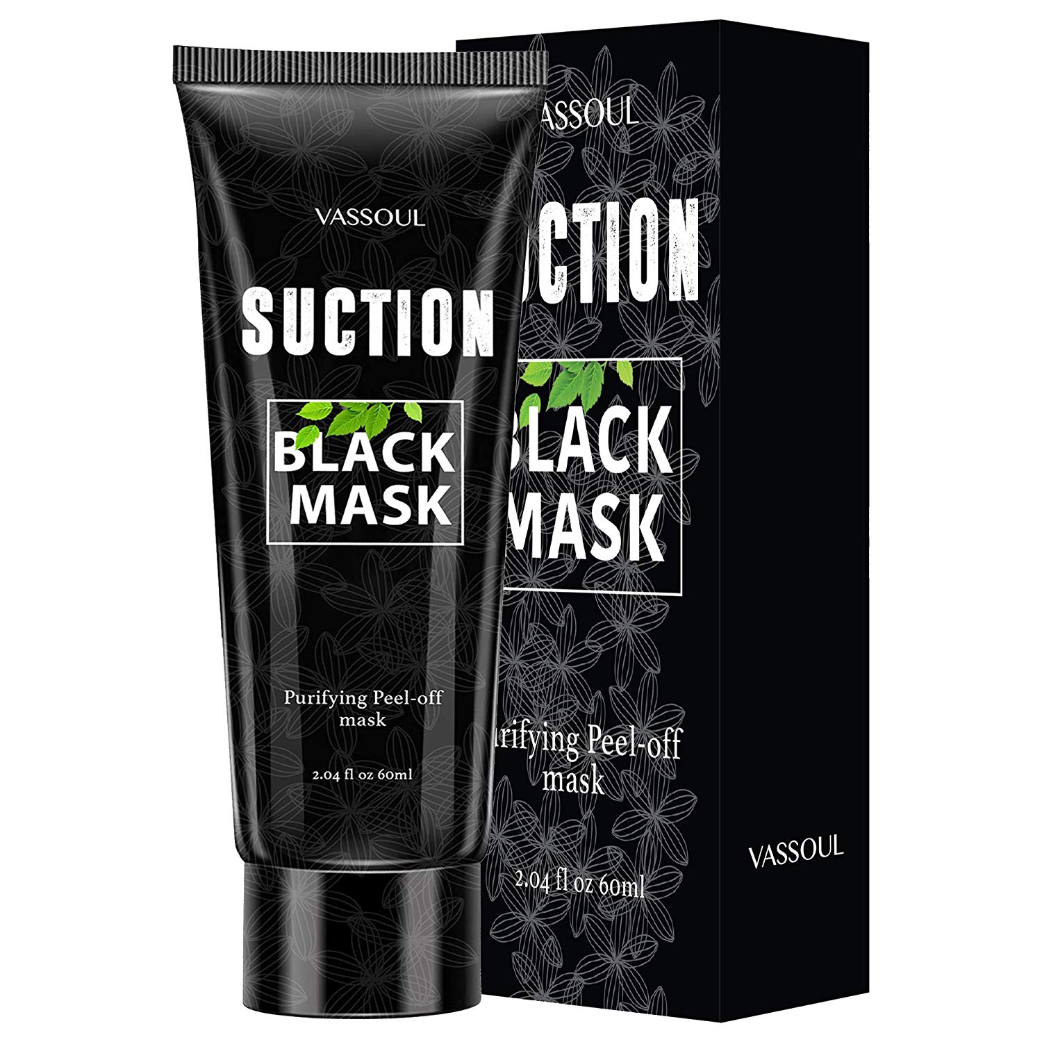 Price:$15.95 Vassoul Blackhead Remover Mask, Peel Off Blackhead Mask, Black Mask - Deep Cleansing Facial Mask for Face & Nose