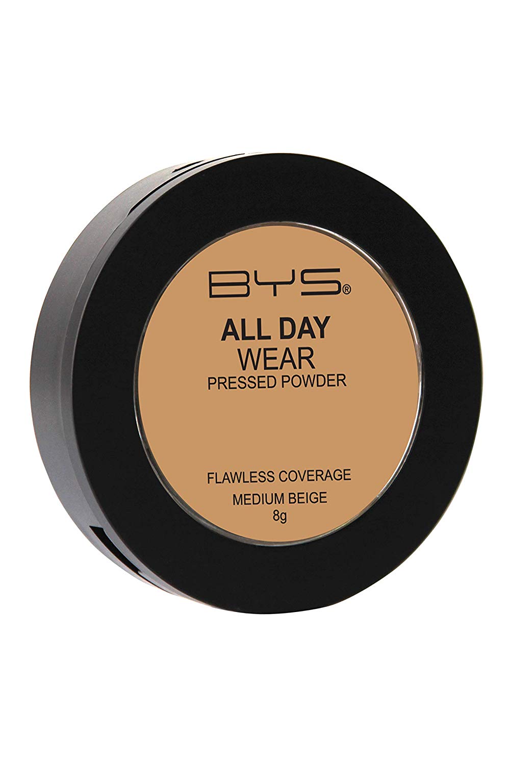 Price:$7.99     BYS All Day Wear Pressed Powder, Flawless Coverage Powdered Makeup, Compact & Travel-Ready Beauty Piece - Medium Beige   Beauty