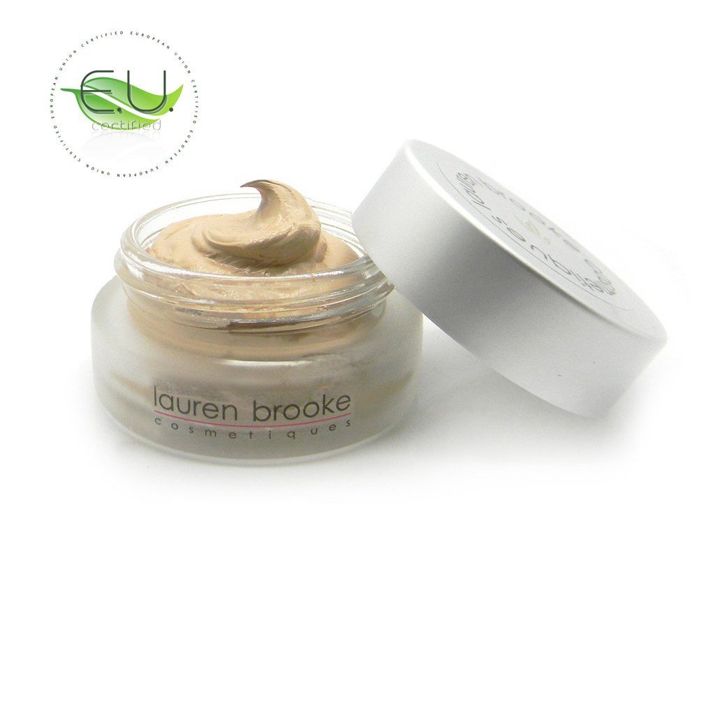 Price:$32.50     Lauren Brooke Cosmetiques Cream Foundation Natural and Organic Makeup (Neutral No. 30)   Foundation Makeup   Beauty