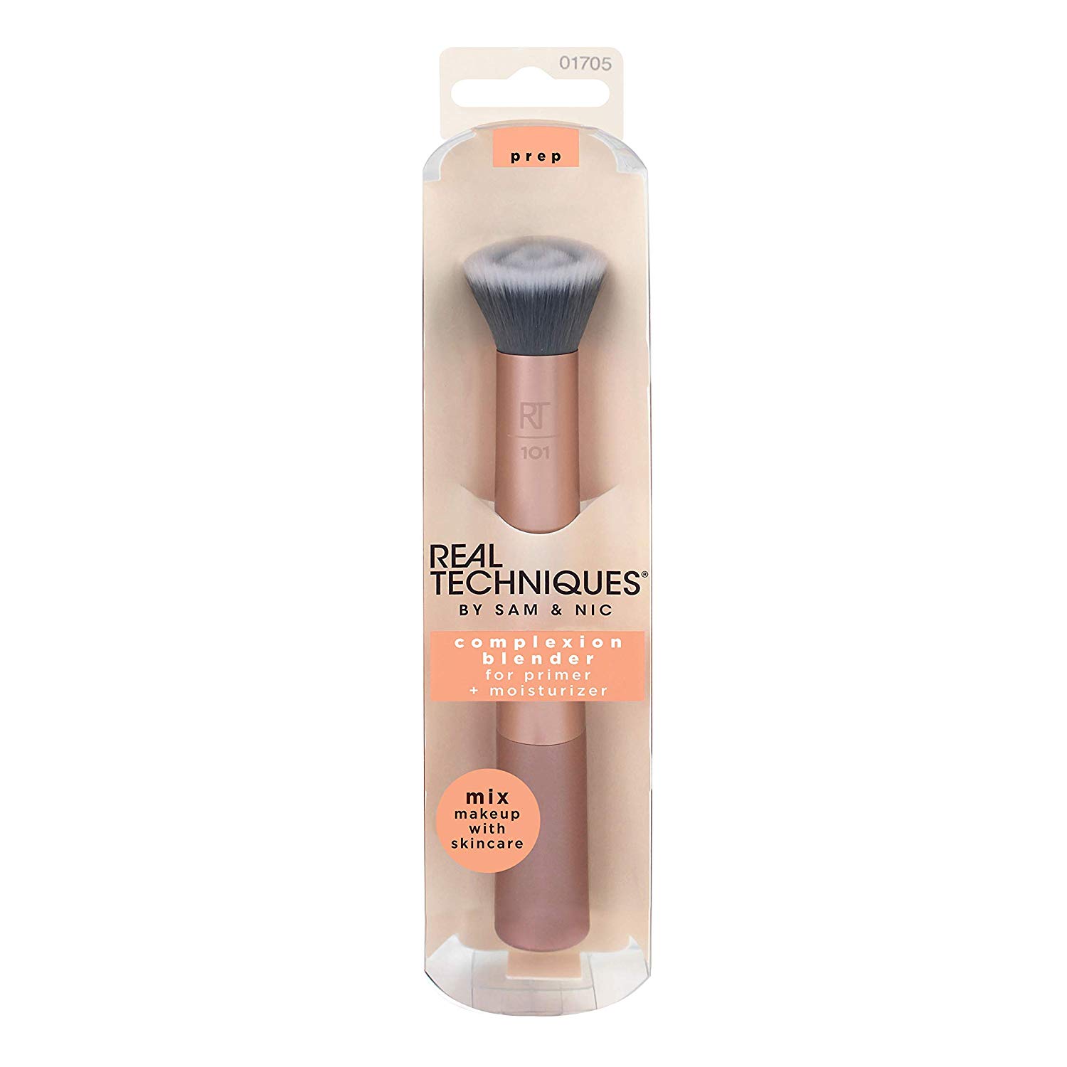 Price:$9.99     Real Techniques Complexion Blender Brush, Blenders for Foundation With Moisturizer, Bb/Cc/Creams, Serums, Beauty Products (Packaging May Vary)   Beauty
