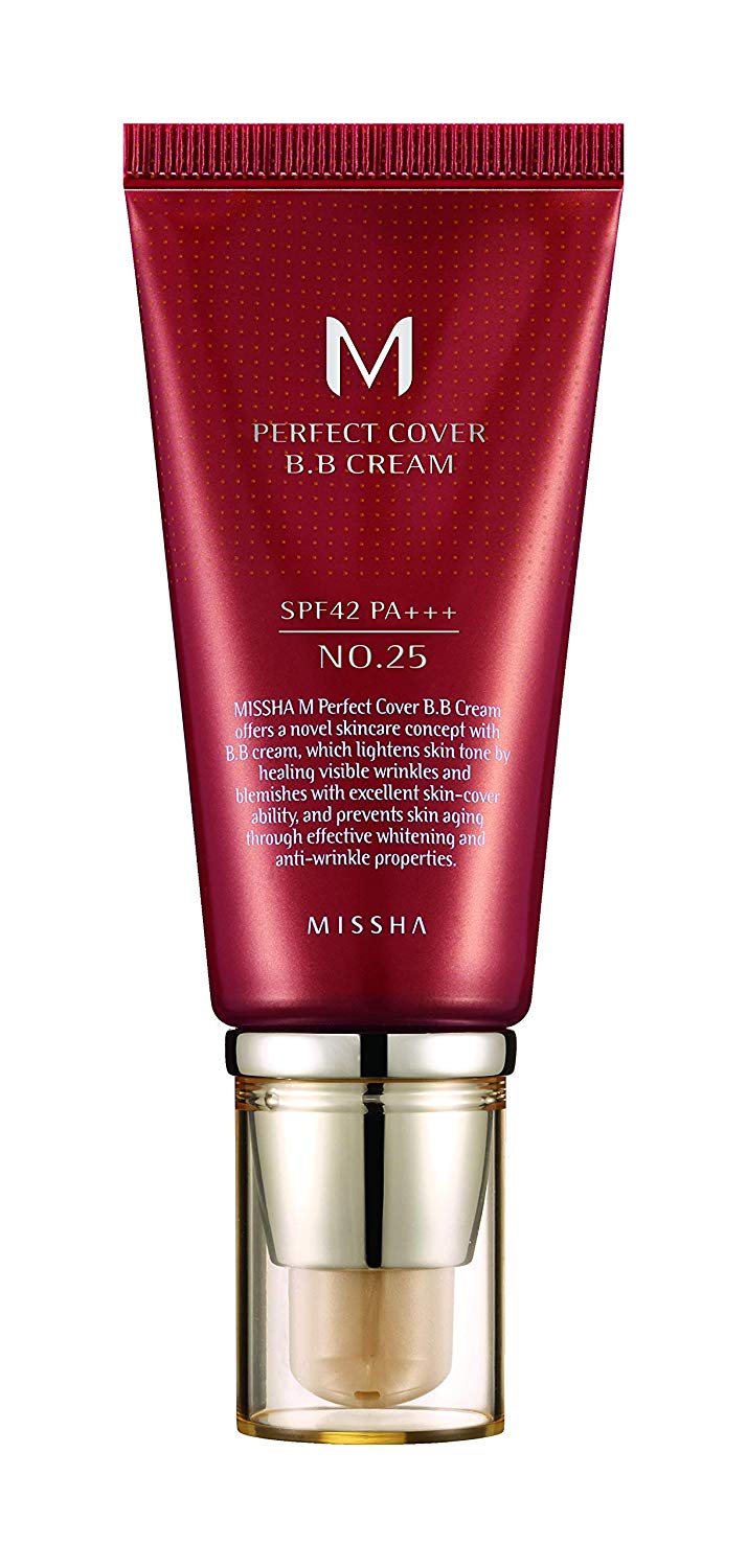 Price:$12.45     M Perfect Cover BB Cream SPF42/PA+++ (No.25/Warm Beige)   Beauty