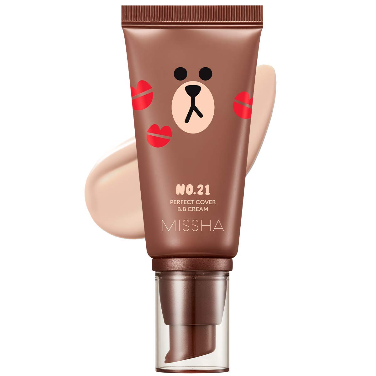 Price:$10.35     Missha M Perfect Cover BB Cream #21 SPF 42 PA+++(50ml) (LINE FRIENDS Edition)-Lightweight, Multi-Function, High Coverage Makeup to help infuse moisture for firmer-looking skin   Beauty