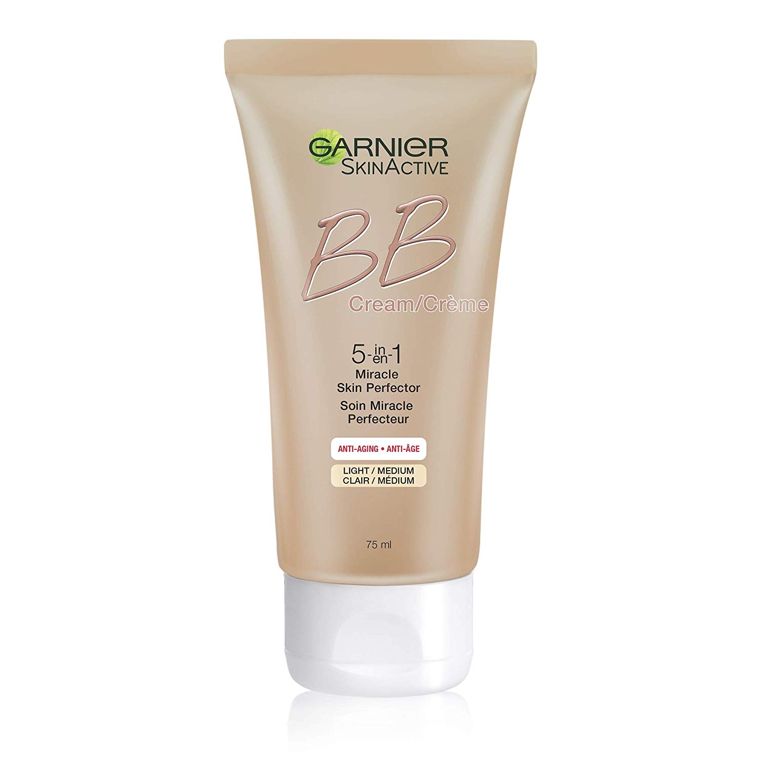 Price:$10.89     Garnier SkinActive BB Cream Anti-Aging Face Moisturizer, Light/Medium, 2.5 Ounce   Facial Treatment Products   Beauty