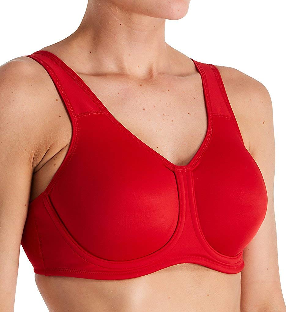Price:$39.64 Wacoal Women's Plus-Size Sport Underwire Bra, Barbados Cherry, 32D at Amazon Women’s Clothing store