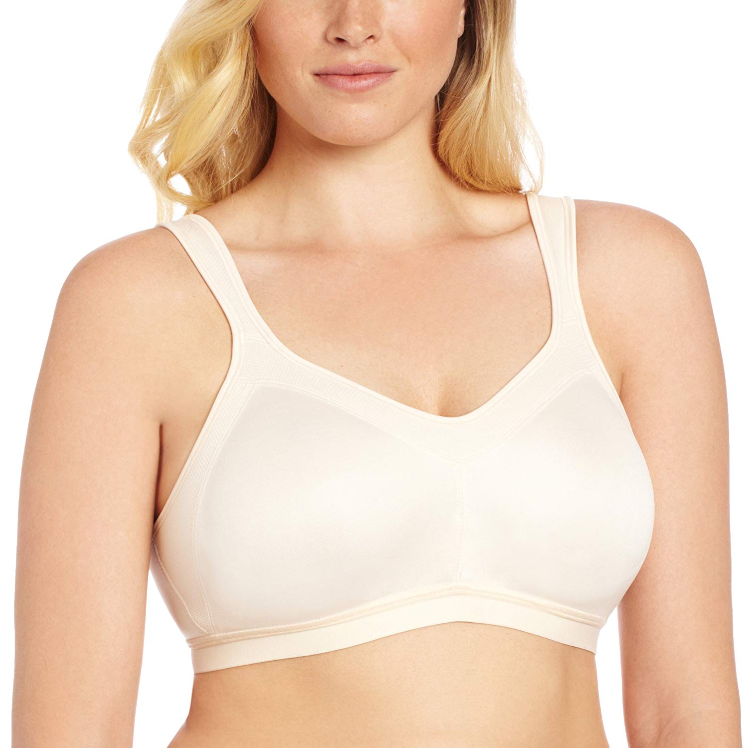 Price:$17.44 Playtex Women's 18 Hour Active Lifestyle Full Coverage Bra #4159, Light Beige, 36B at Amazon Women’s Clothing store  Close In Front Bra