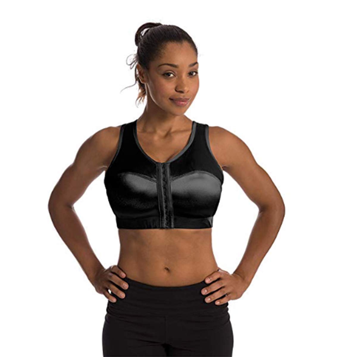 Price:$66.00    Enell Women's High Impact Sports Bra, Black, 0  Sports & Outdoors