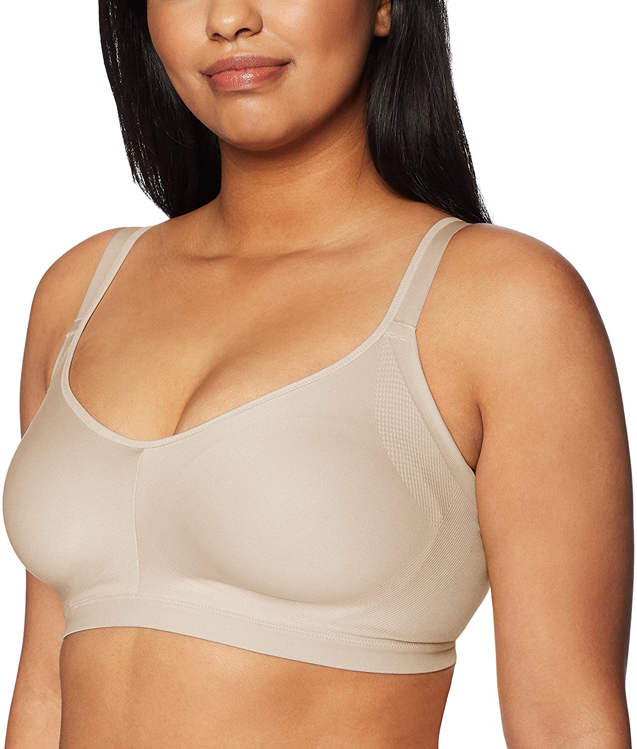 Price:$24.00 Olga Women's Easy Does It No Bulge Bra, Butterscotch, S at Amazon Women’s Clothing store