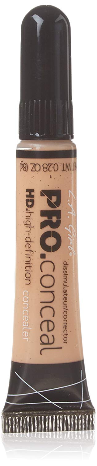 Price:$3.74     L.A. Girl Pro Conceal HD Concealer, Creamy Beige, 0.28 Ounce   Foundation Makeup   Beauty