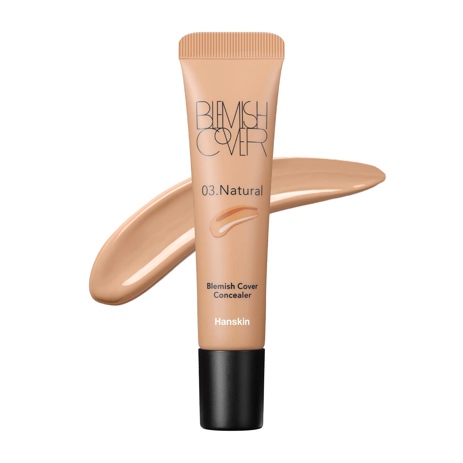 Price:$12.00     Hanskin Blemish Cover Full Coverage Concealer, Semi Matte Creamy Formula, Flawless Finish, Korean Cosmetic [Natural/9g]   Beauty
