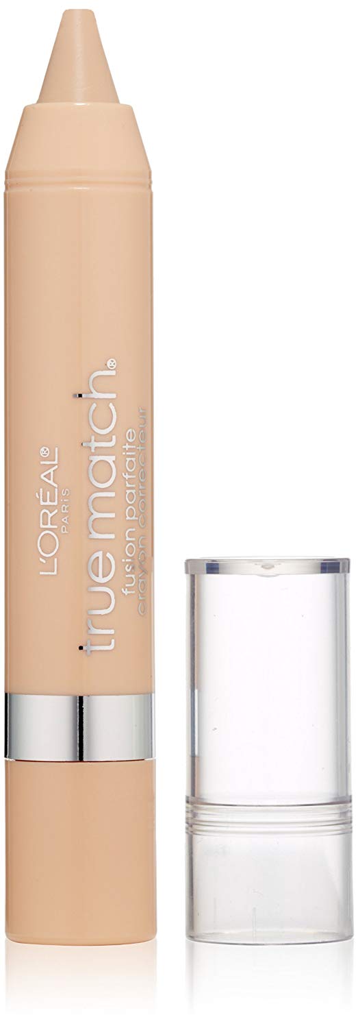 Price:$7.97     L'Oréal Paris True Match Super Blendable Crayon Concealer, Fair/Light Neutral, 0.1 oz.   Concealers Makeup   Beauty