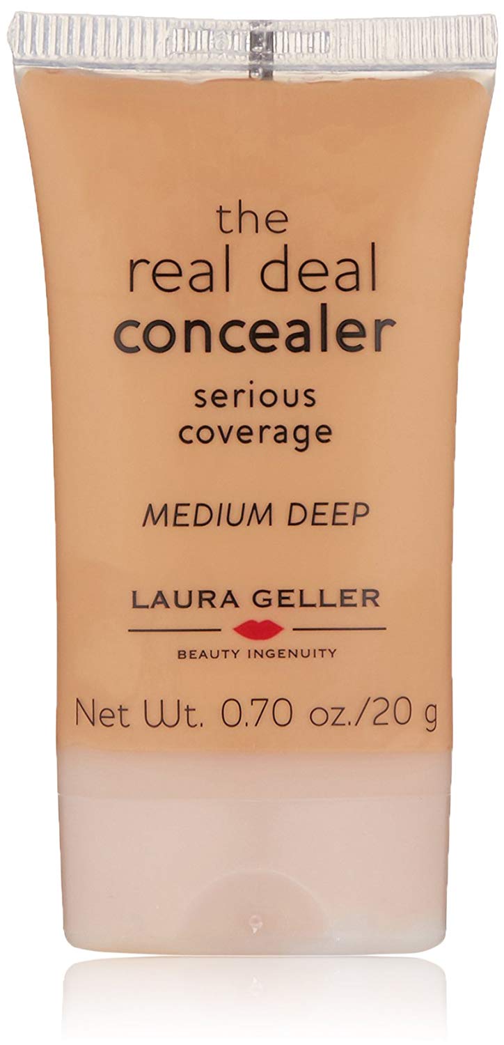 Price:$22.00    LAURA GELLER NEW YORK Real Deal Concealer, Medium Deep  Luxury Beauty