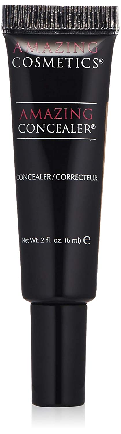 Price:$28.00    AMAZING COSMETICS Amazing Concealer, multipurpose full coverage concealer,  Medium Golden, 2 Fl Oz  Luxury Beauty