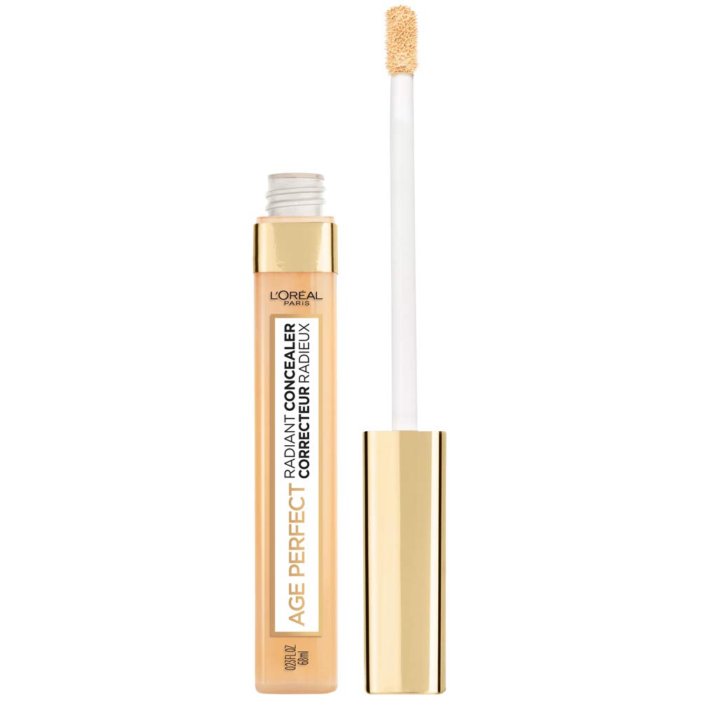 Price:$8.66    L'Oreal Paris Age Perfect Radiant Concealer with Hydrating Serum and Glycerin Available in 16 Full Coverage Shades - Hydrate and Correct, 210 Nude Beige, 0.23 fl. oz.  Beauty