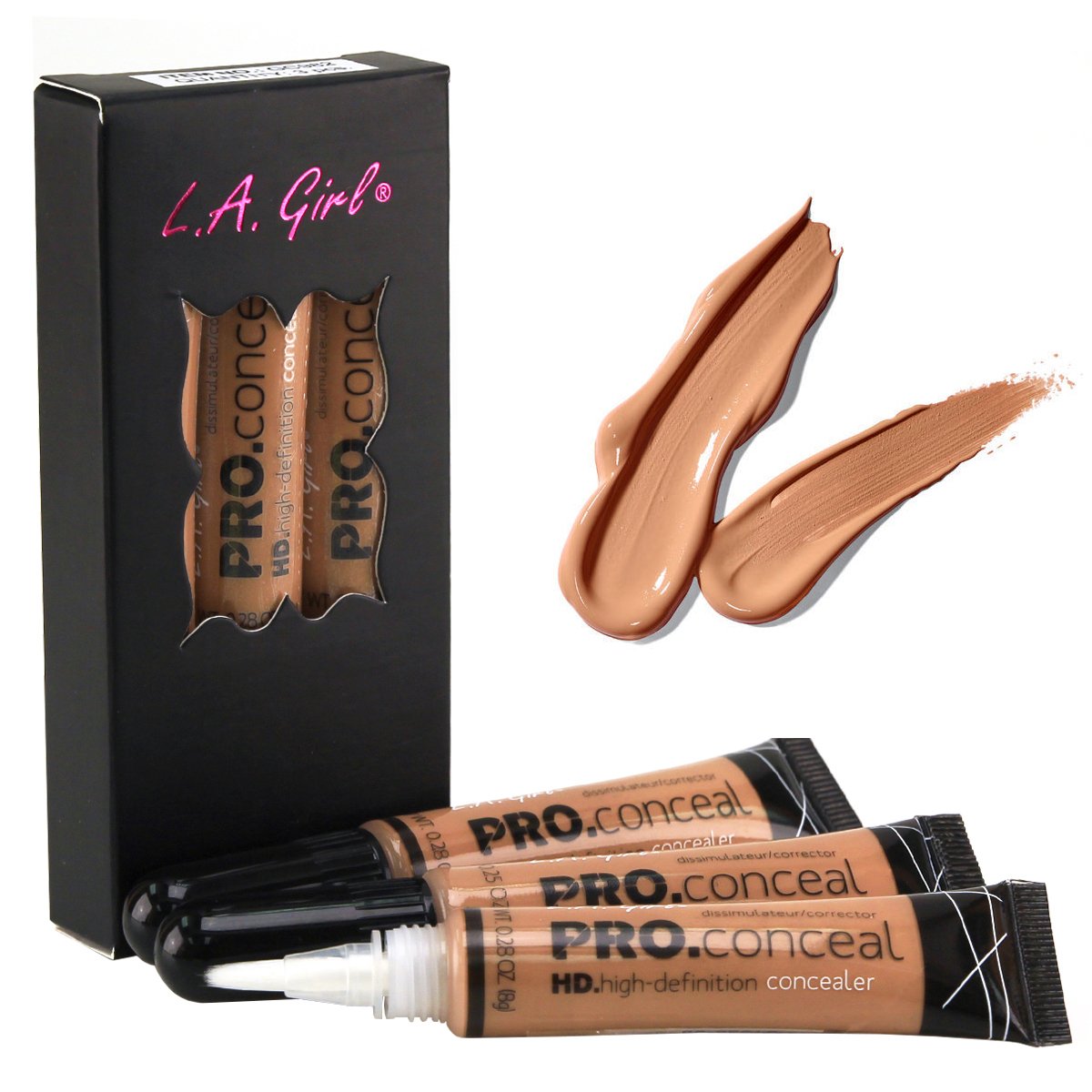 Price:$9.45     L.A. Girl HD Pro Conceal High Definition Concealer (Warm Honey)   Beauty