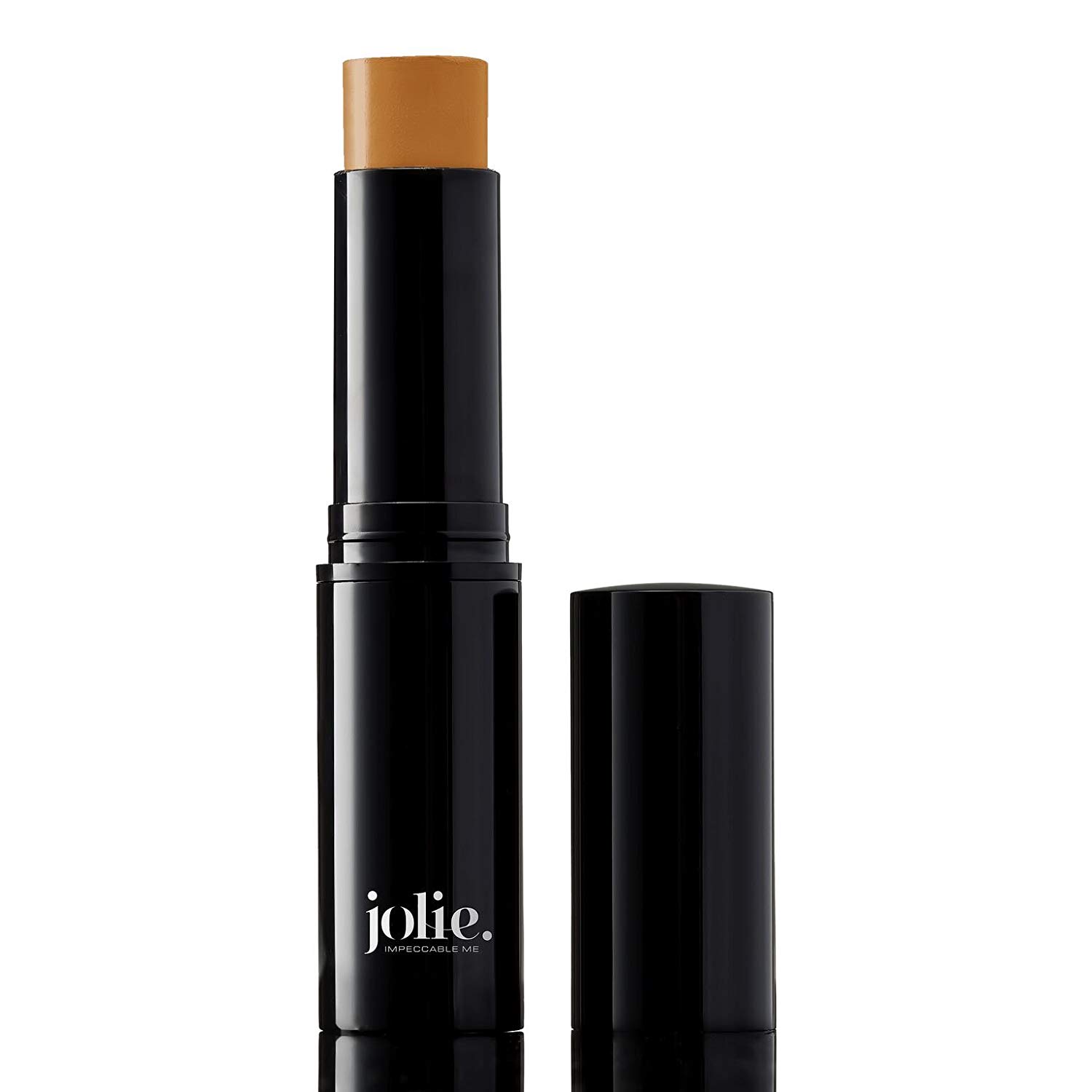 Price:$21.95     Jolie Ultra Longwear Skin Foundation & Concealer Stick - Vegan, Paraben & Cruelty Free (Spice)   Beauty