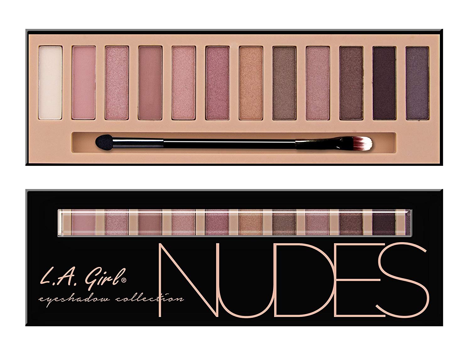 Price:$6.95    L.A. Girl Beauty Brick Eyeshadow, Nudes, 0.42 Ounce  Beauty