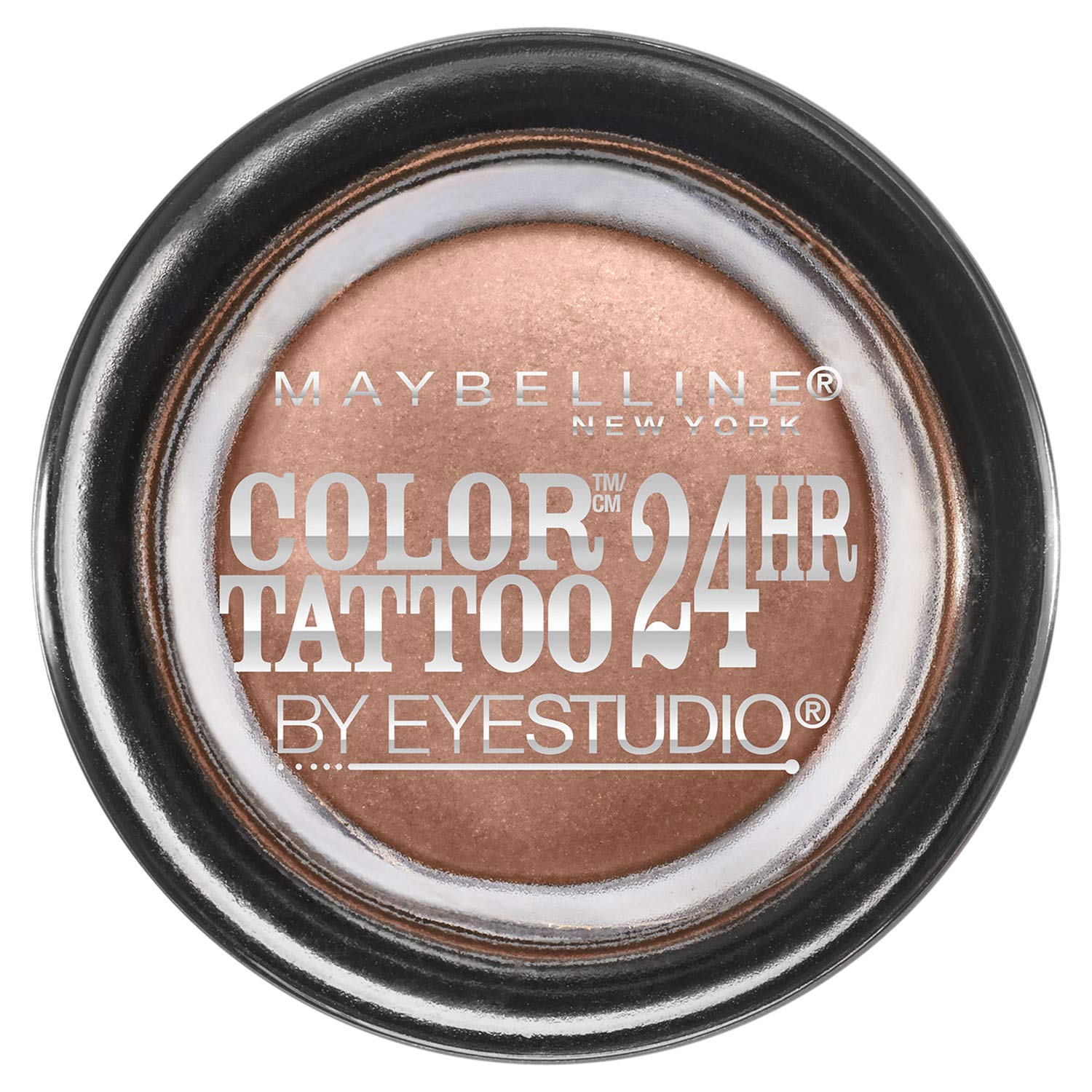 Price:$5.99     Maybelline New York Eyestudio ColorTattoo Metal 24HR Cream Gel Eyeshadow, Bad to the Bronze, 0.14 Ounce (1 Count)   Eye Shadows   Beauty