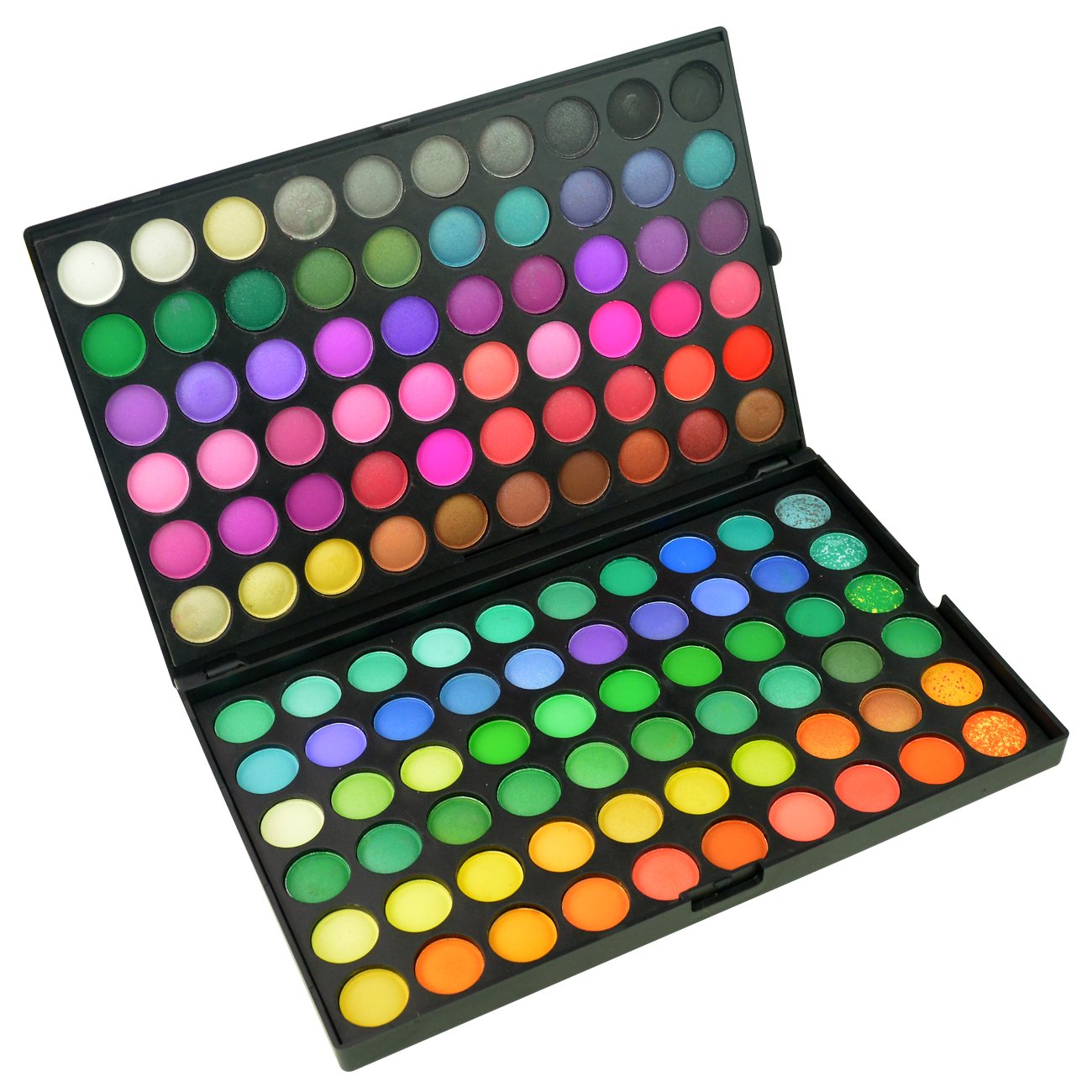 Price:$14.98     Jmkcoz Eye Shadow 120 Colors Eyeshadow Eye Shadow Palette Colors Makeup Kit Eye Color Palette Halloween Makeup Palette Matte and Shimmer Highly Pigmented Professional Cosmetic   Beauty