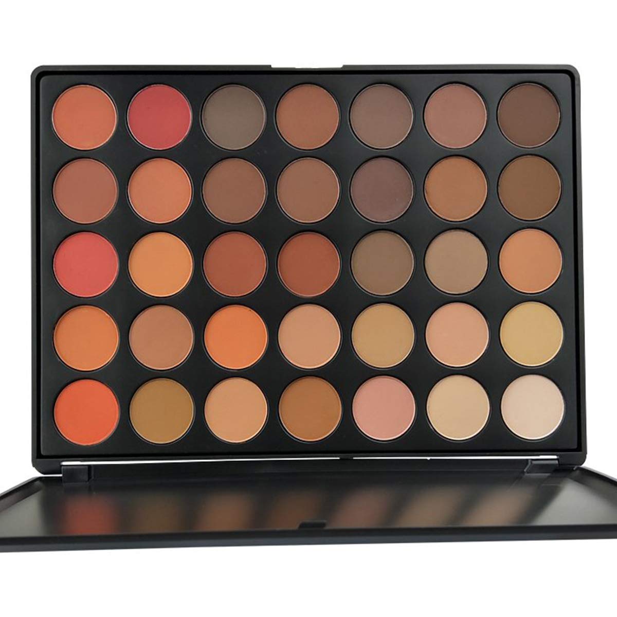 Price:$15.99     35 Colors Pro Eyeshadow Palette Makup, Pigmented Matte Shimmer Nature Eye Shadow Make up Palettes Nude Eyeshadow Beauty Cosmetics Pallet by Everfavor (Warm Natural)   Beauty