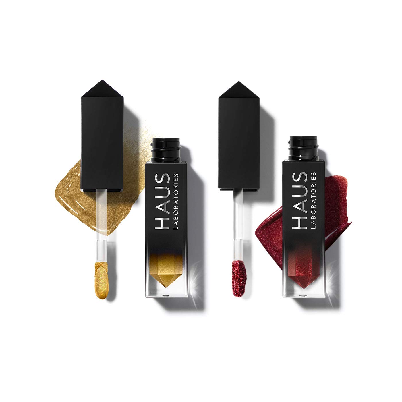Price:$42.00     HAUS LABORATORIES By Lady Gaga  COSMIC LOVE SET, Liquid Eyeshadow Duo   Luxury Beauty