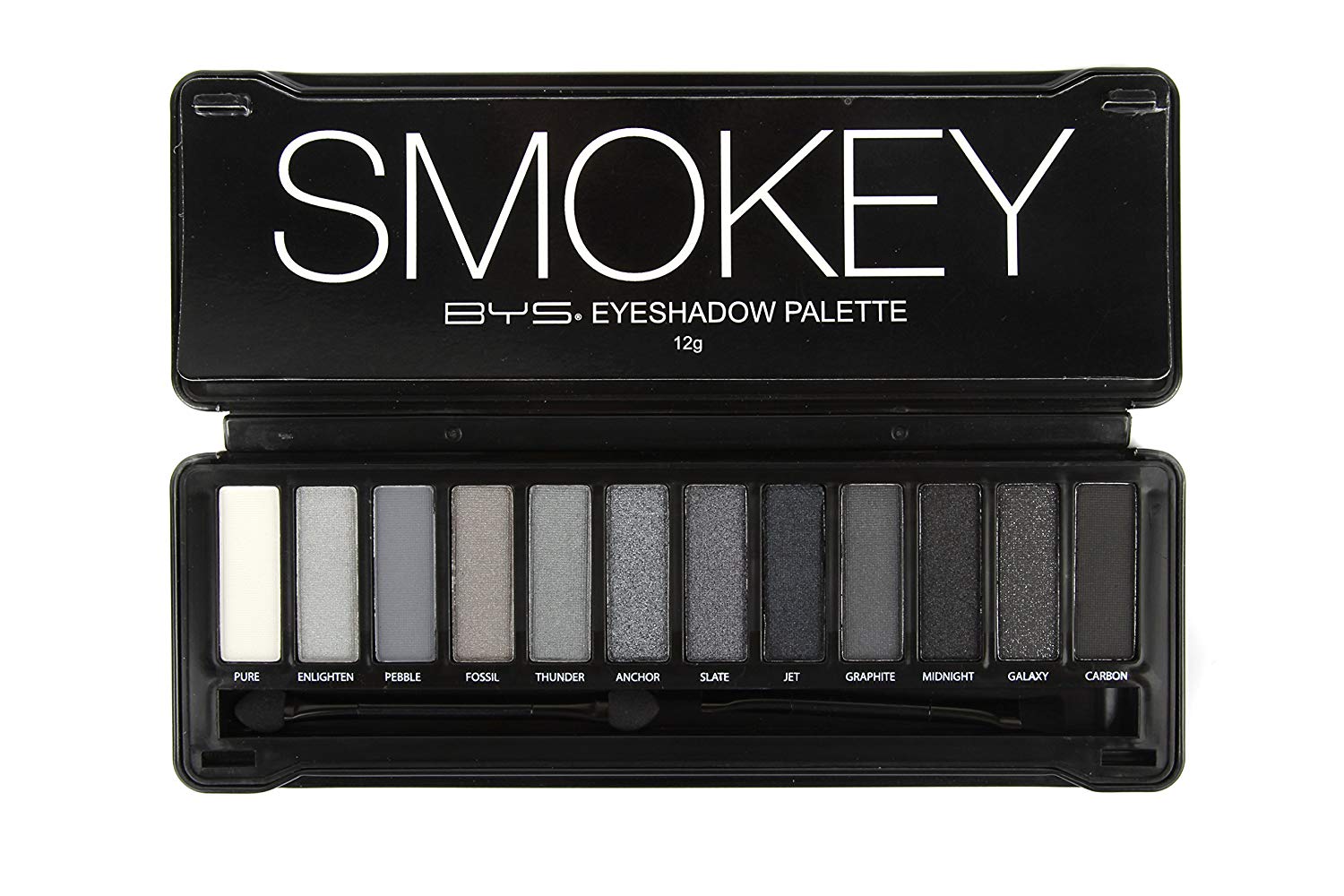 Price:$14.99     BYS 12 Color Eyeshadow Palette, Nude Smokey, 3 Ounce, 1 Count   Beauty