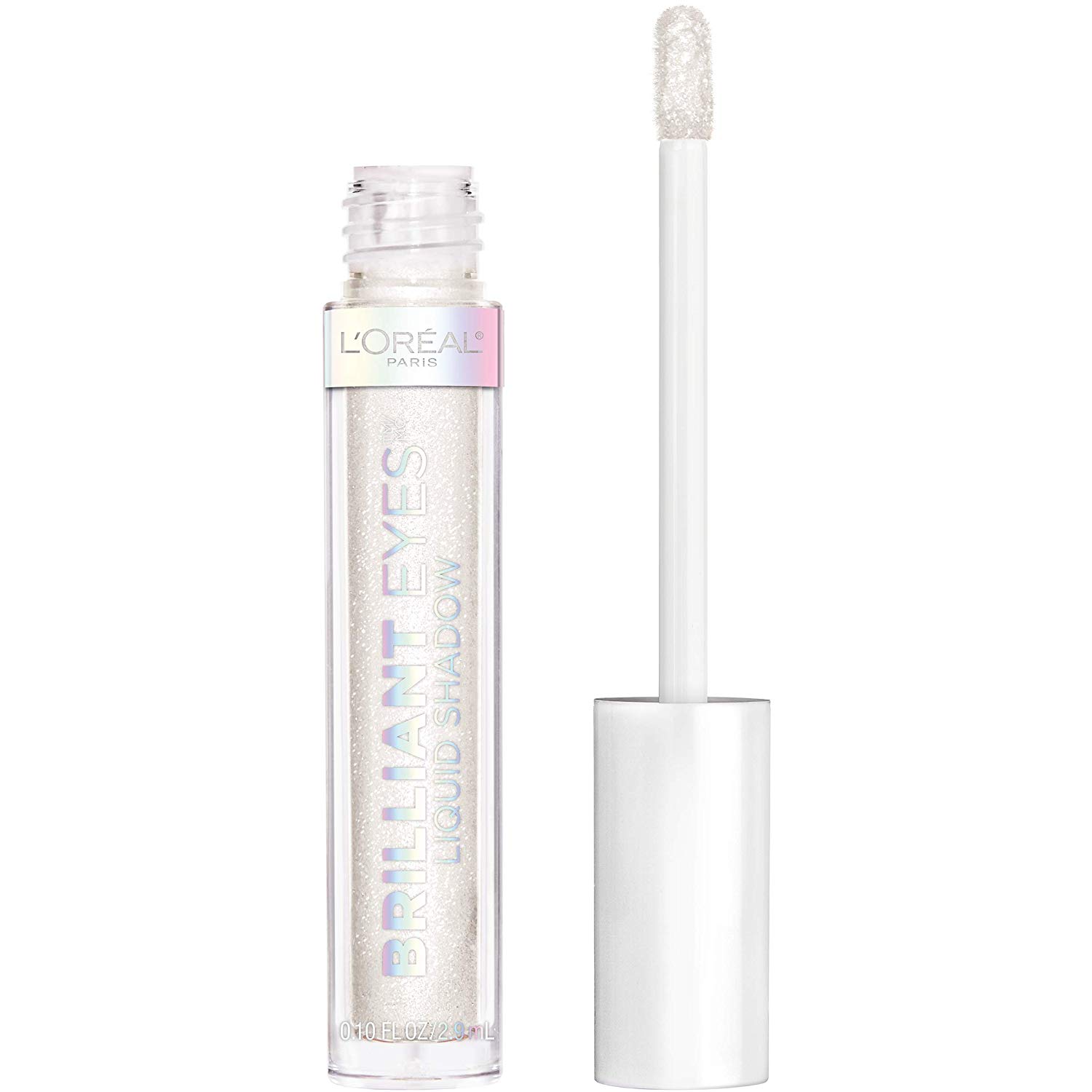 Price:$9.97    L'Oreal Paris Brilliant Eyes Shimmer Liquid Eye Shadow, Longwearing Lasting Shimmer, Crease Resistant, Flake-Proof, Precision Applicator, Quick Dry, Non-Greasy, String of Pearls, 0.1 Oz.  Beauty