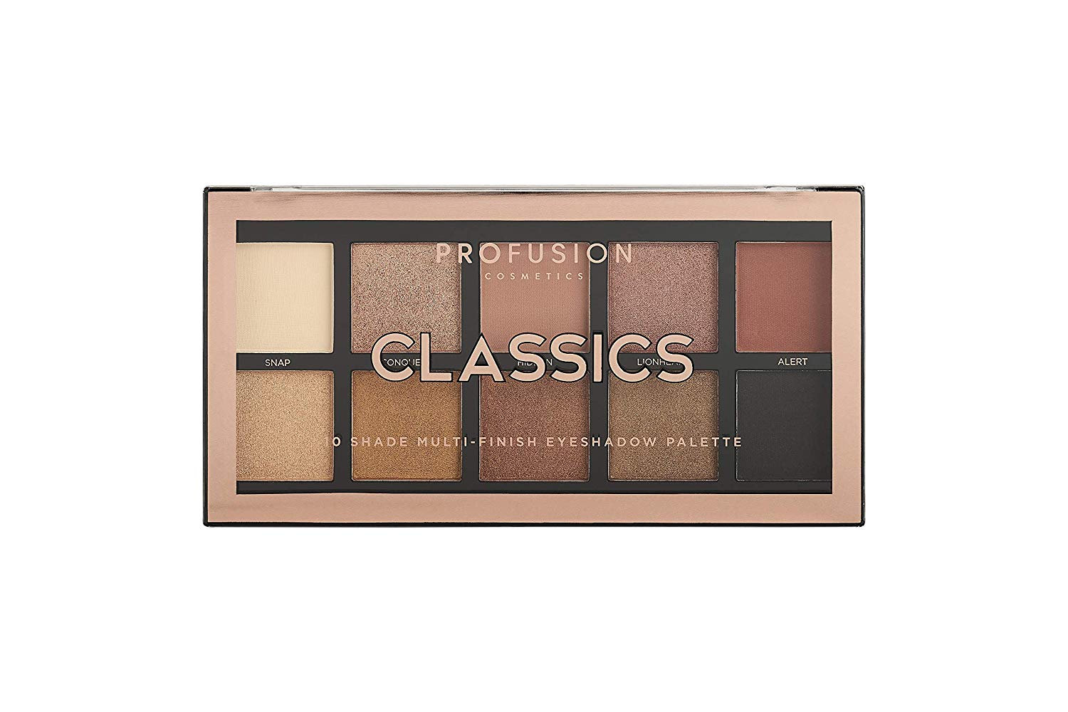Price:$5.95     Profusion Cosmetics Mini Artistry 10 Shade Eyeshadow Palette, Classics   Beauty