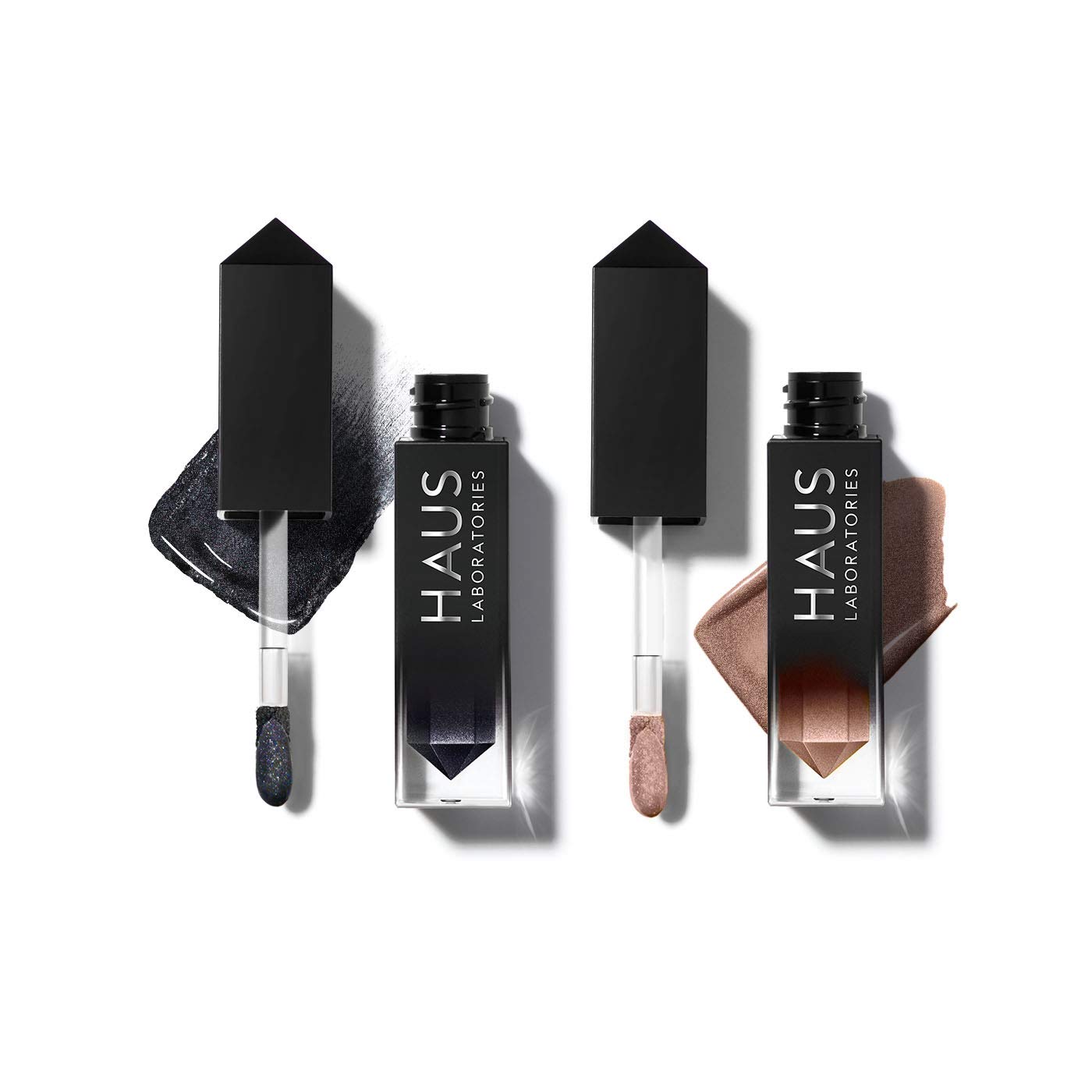 Price:$42.00     HAUS LABORATORIES By Lady Gaga  COSMIC LOVE SET, Liquid Eyeshadow Duo   Luxury Beauty