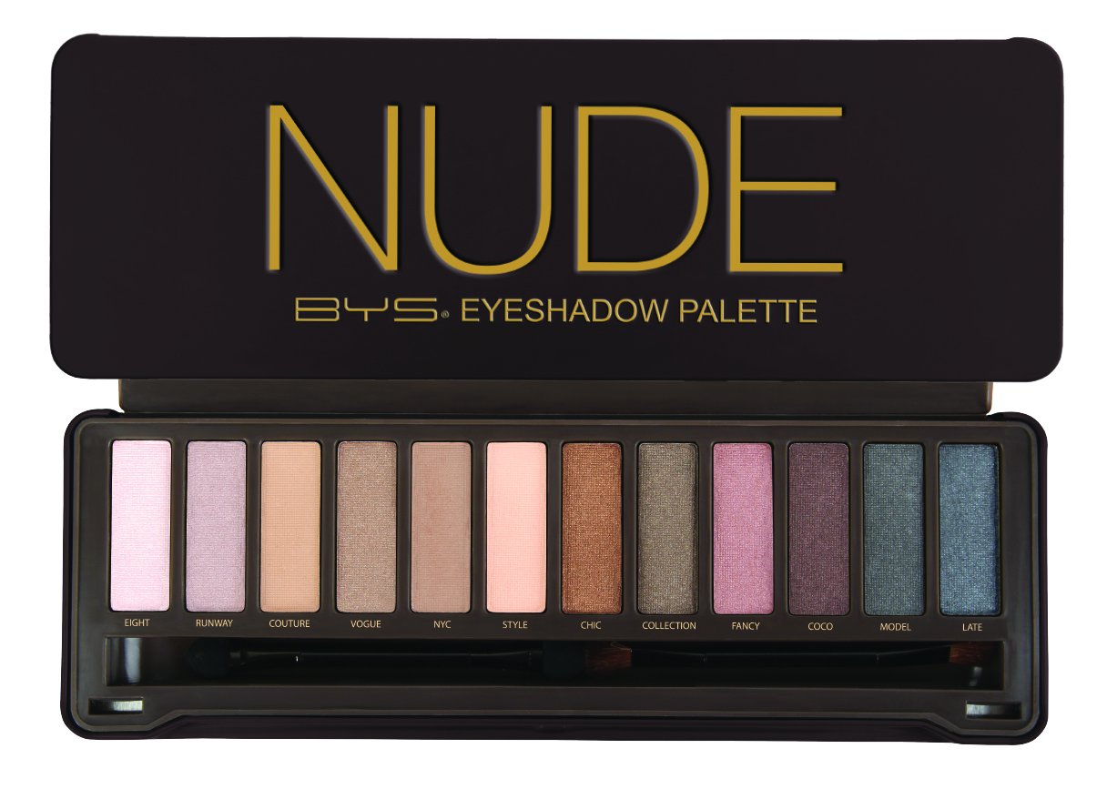 Price:$8.99     BYS 12 Color Eyeshadow Palette, Nude, 3 Ounce, 1 Count   Beauty