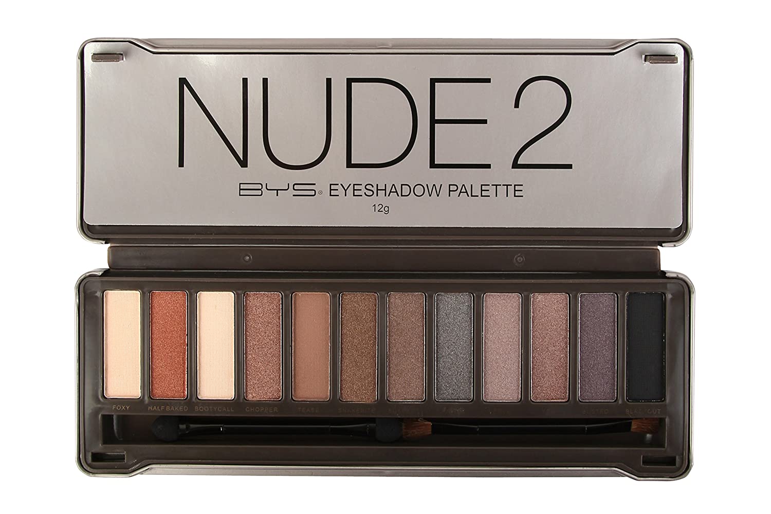 Price:$14.99     BYS 12 Color Eyeshadow Palette, Nude 2, 3 Ounce, 1 Count   Beauty