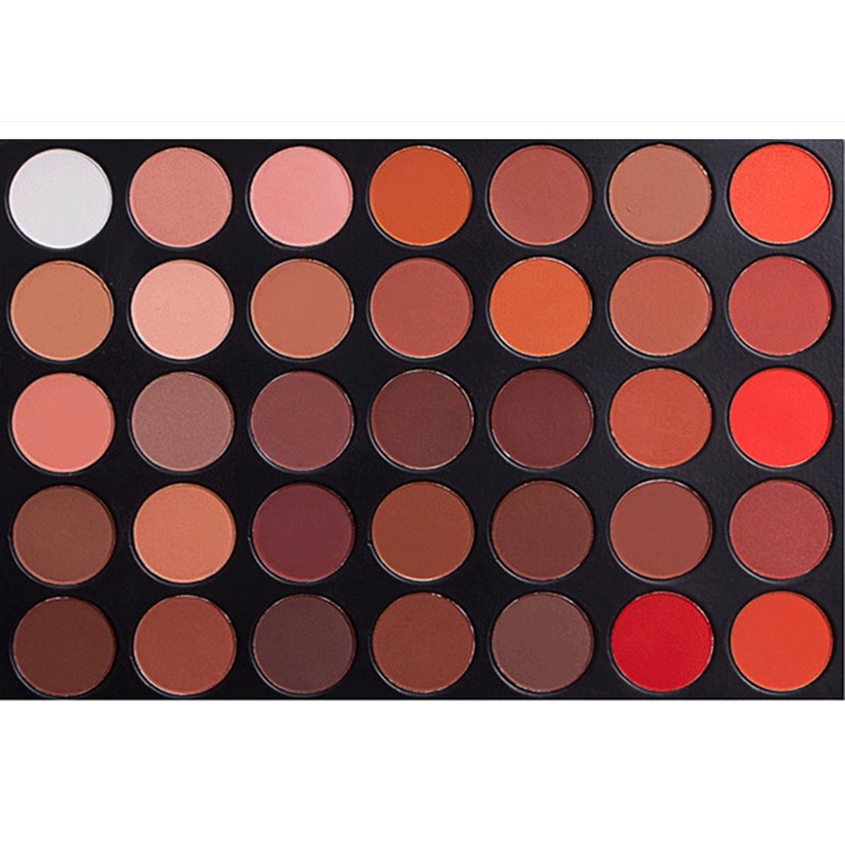 Price:$8.99     MISKOS 35 Colors Eyeshadow Palette, All Matte Warm Pigmented 35OM Makeup Eye shadow Palettes Natural Makeup Set   Beauty