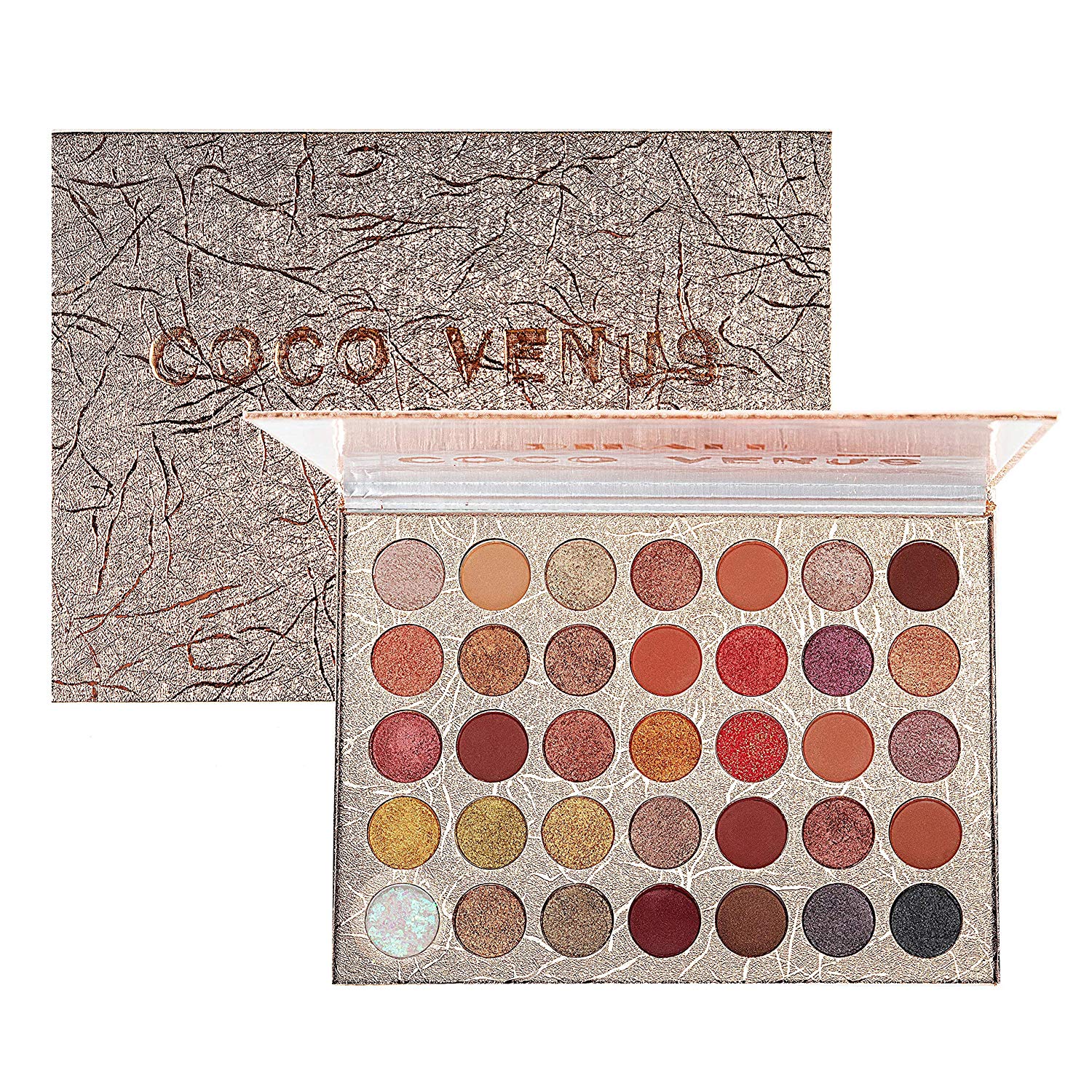 Price:$11.56     COCO VENUS Eyeshadow Palette 35 Pop Colors High Pigment Waterproof Eye Makeup Palette   Beauty