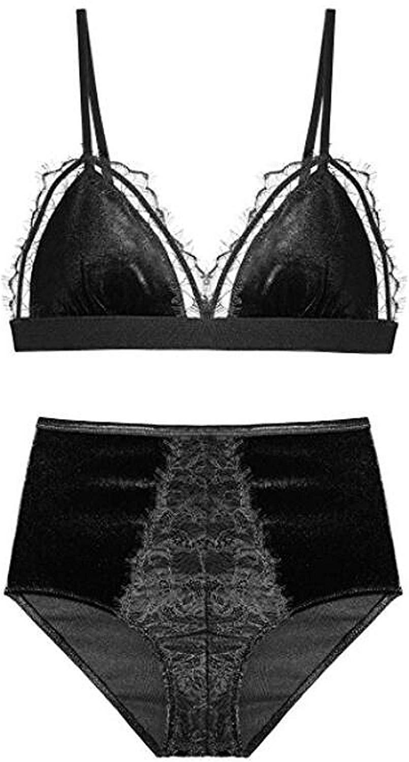 Price:$16.98    Everyday Bras，Lingerie Set，Women's 18 Hour Original Comfort Strap Bra, Lingerie for Women, Panty Set, G-String. (S, Black)  Clothing