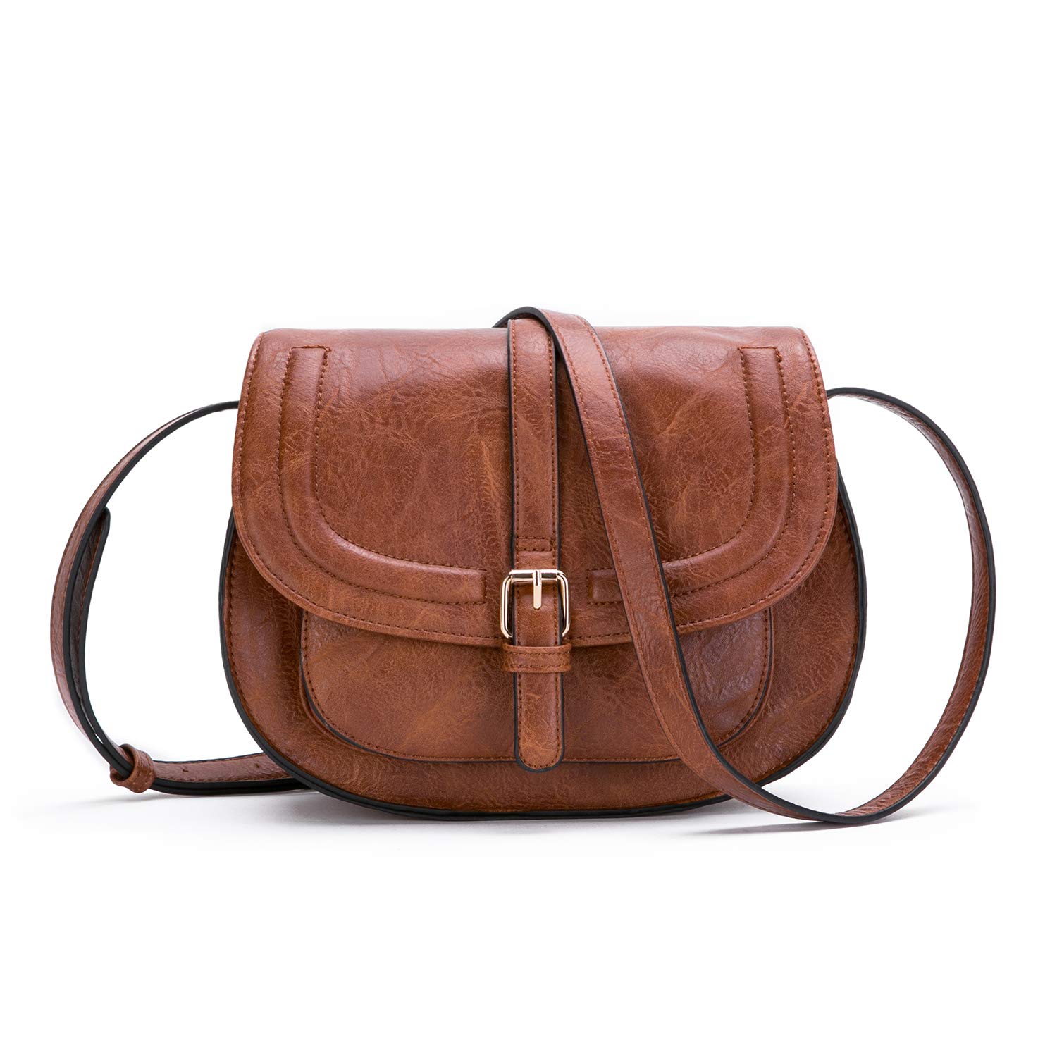 Price:$23.99    Women Crossbody Satchel Bag Small Saddle Purse and Tote Shoulder Handbags  Shoes