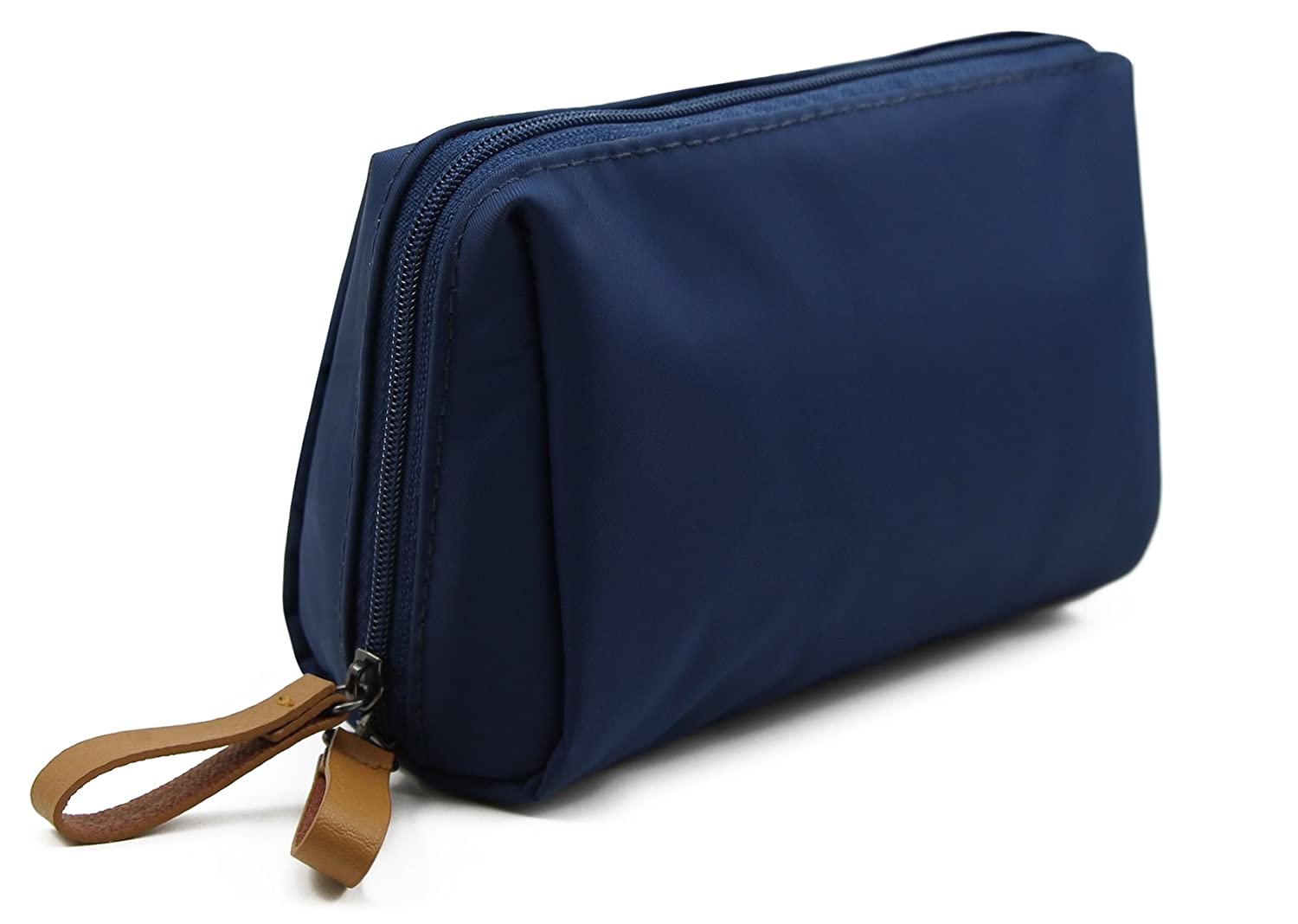 Price:$7.32     Admirable Idea Womens Travel Cosmetic Bags Small Essential Oil Carrying Bag Makeup Pouch for Ladies Girls - navy blue   Beauty
